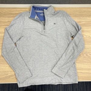 NEVER WORN! Vineyard Vines Boys Quart zip. Size L